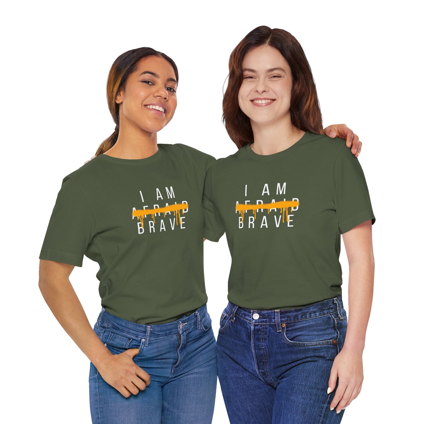 I Am Brave Short Sleeve Unisex